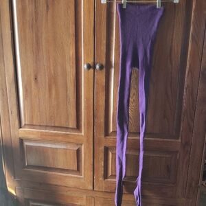 Purple Cotton Tights Ribbed CottonHanna Anderson Jewel Tone Purple Size 10/12